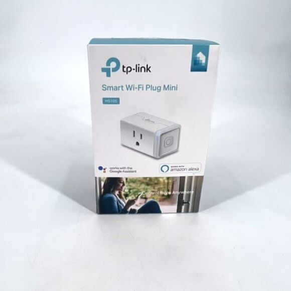 TP-LINK Smart Wi-fi Plug Classic Mini Hs105 Works With Amazon Alexa Google Home - Picture 1 of 7